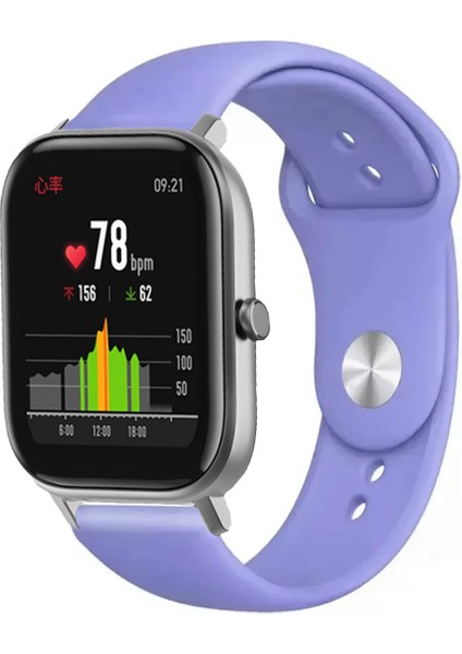 Amazfit Gts / Gts 2 Akıllı Saat Uyumlu Spor Silikon Kordon