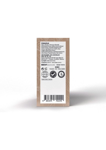 Asfstore Bee'o Up Apibeauty Kırışklık Karşıtı Göz Çevresi Serum 15 ml