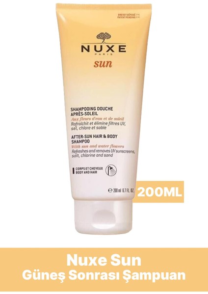 Nuxe Sun Güneş Sonrası Şampuan 200 ml