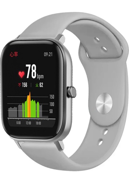 Amazfit Gts / Gts 2 Akıllı Saat Uyumlu Spor Silikon Kordon