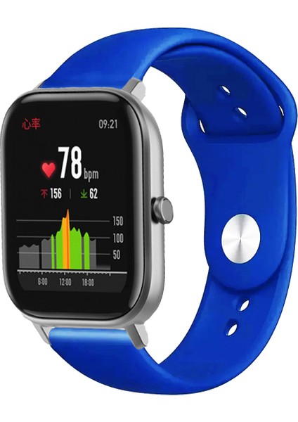 Amazfit Gts / Gts 2 Akıllı Saat Uyumlu Spor Silikon Kordon