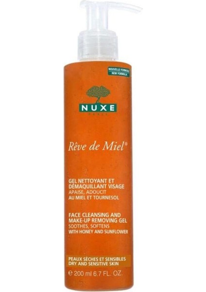 Nuxe Reve De Miel Yüz ve Makyaj Temizleme Jeli 200 ml