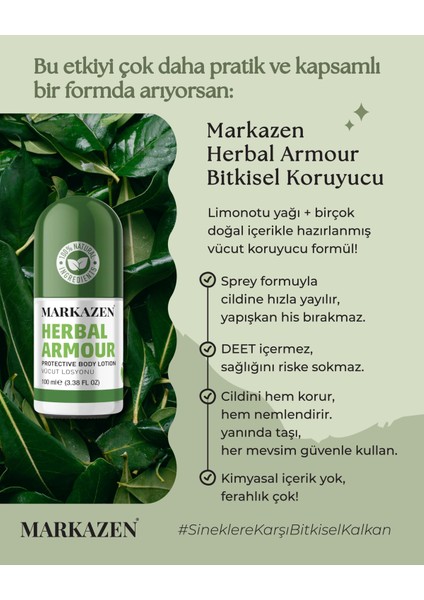 %100 Doğal Vücut Koruyucu Sprey 100 Ml. fiyatları