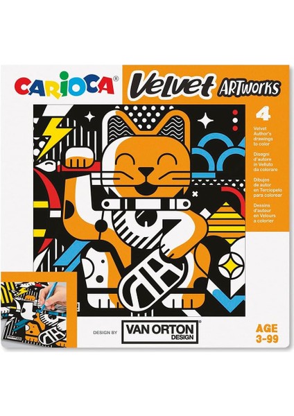 Velvet Kadife Boyama Van Orton Art