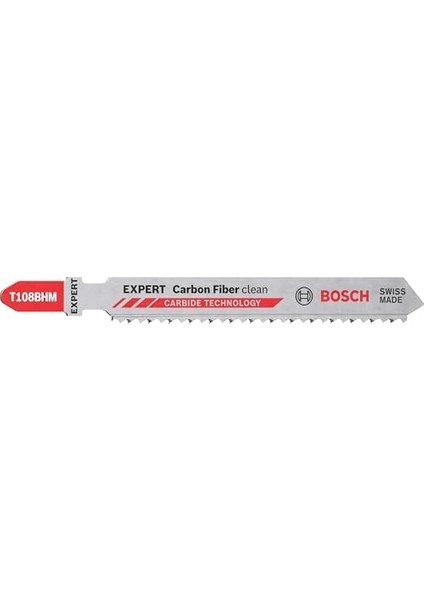 Professional 3x Expert 'carbon Fiber Clean' T 108 Bhm Dekupaj Testere Bıçakları (Fiber Plastik Gfk, Cfk, Fiber Plastik Gfk, Cfk, Uzunluk 92 Mm, Aksesuar Dekupaj Testeresi) fiyatları