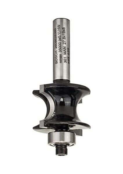 Accessories 2608628360 Yarım Freze Kesicisi 8 Mm, R1 6 Mm, L 19 Mm, G 63 mm fiyatları