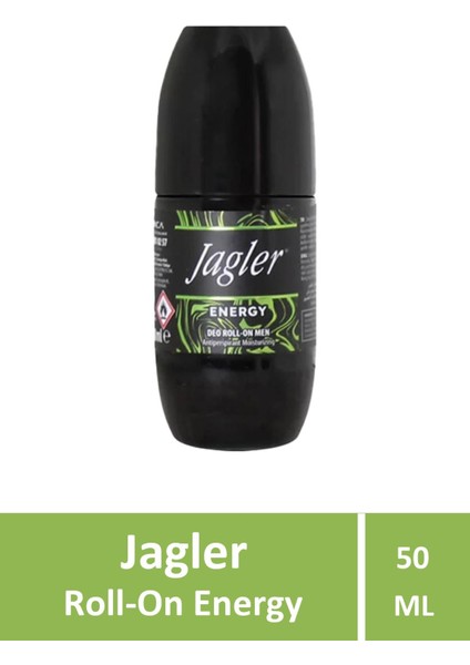 Asfstore Jagler Roll-On Energy Erkek 50 ml