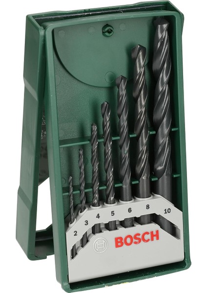 Metal Matkap Uçu, Yeşil, 7 Adet