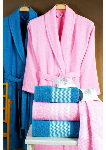 Dream 8 Parça Kutulu Pamuk Bornoz Takımı (2 Bornoz, 2 70X140 Banyo Havlu, 2 50X90 Baş Havlusu,2 Sbn) fiyatları