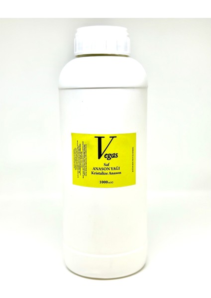 Anason Yağı 1 Litre -Kristalize Anason Yağı - Distile Anason Yağı 1 Kilo