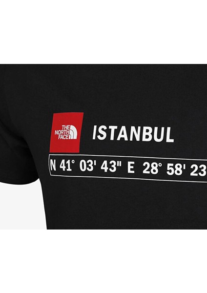M S/s Gps Tee Istanbul Erkek T-Shirt NF0A8B4KJK31 modelleri