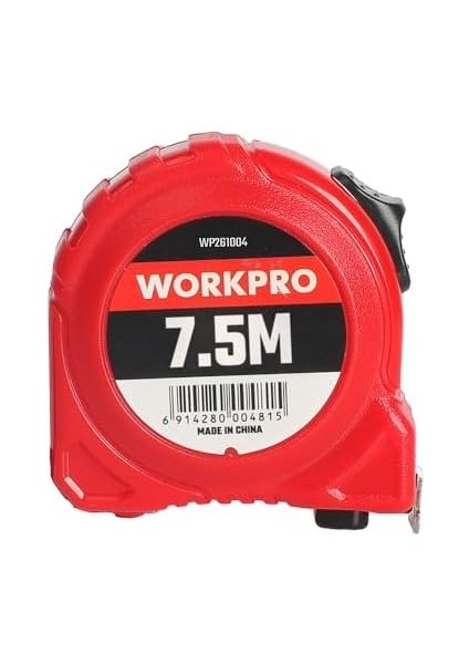 WP261004 7,5MX25MM Beyaz Çelik Şerit Metre