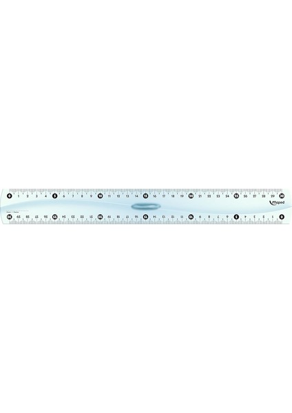 146109 30 cm Trıple Desimetre Plastik Cetvel