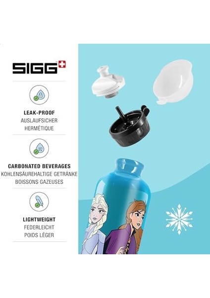 - Kbt Prensesleri - Frozen Anna ve Elsa - Sızdırmaz ve Kırılmaz - Tüy Giderek Hafif - Bpa Içermez - Iklim Etmez Sertifikalı - Spor ve Okul - Mavi - 0,4 L modelleri