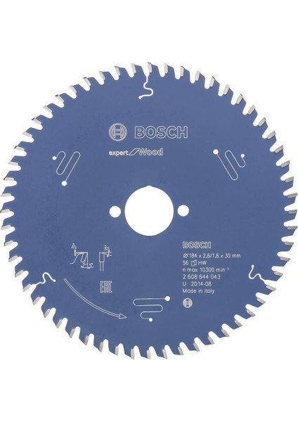 Storemax 2608644035 Dairesel Testere Bıçağı Expert For Wood, 2608644043, 0 Watts, 0 Volts