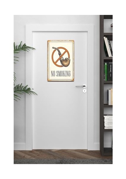 Kuşe Kağıt Duvar Posteri No Smoking Retro Vintage DRTR0109 modelleri
