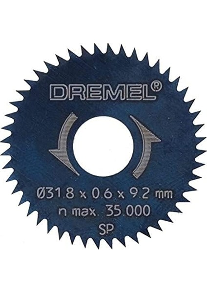 546 Yarık/çapraz Kesim Bıçağı 31,8 Mm, 2'li modelleri