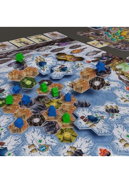 Revive Board Game | Hayatta Kalma Strateji Oyunu | Medeniyet Oyunu | Çocuklar ve Yetişkinler Için Kampanya Odaklı Macera Oyunu | 14+ Yaş | 1-4 Oyuncu | Ortalama Oyun Süresi 90-120 Dakika | Aporta modelleri