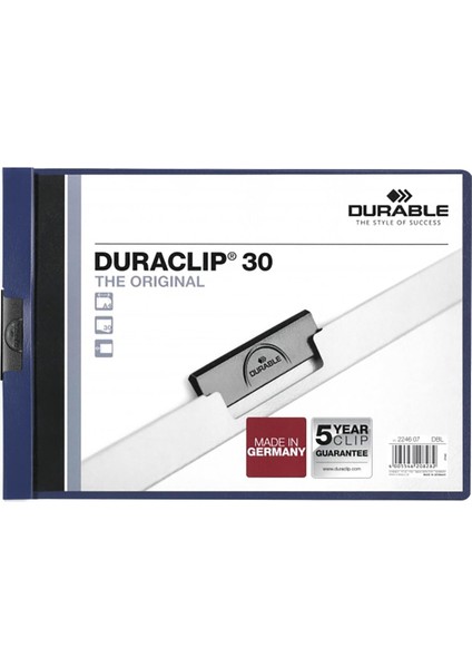 Duraclıp 30, A4 Yatay