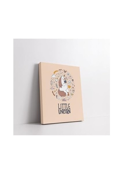 Little Unicorn | Bebek Odasına Özel Kanvas Tablo 30X40 cm fiyatları