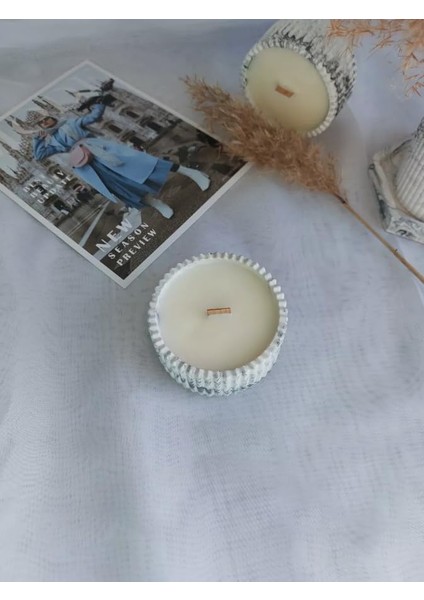 Mermer Desenli Seramik Vazo ve Mumluk Seti - Modern ve Minimalist Dekorasyon modelleri