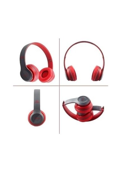 Kablosuz Katlanabilir Kulak Üstü Kırmızı Solo Kulaklık Wireless fiyatları