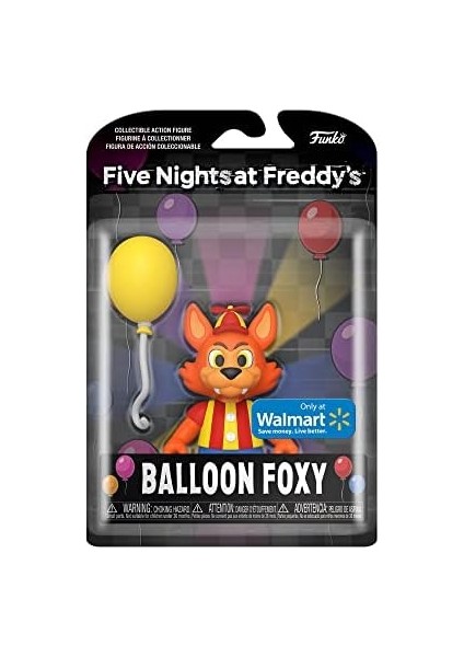 Action Figure Fnaf Sb- Balloon Foxy