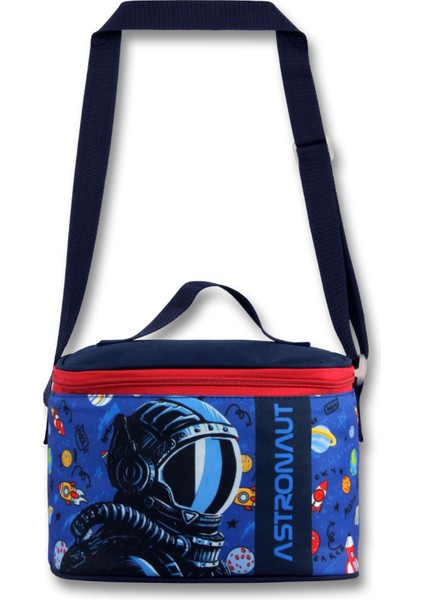 5007 Isı Yalıtımlı Erkek Çocuk (Astronot Baskılı, Lacivert Mavi Renkli) Beslenme Çantası fiyatları
