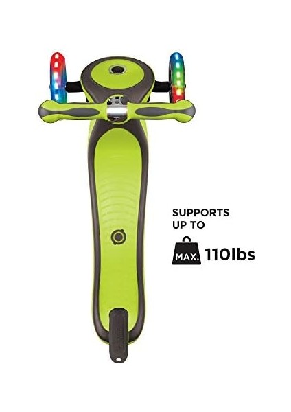 Plus Işıklı Scooter - Yeşil fiyatları