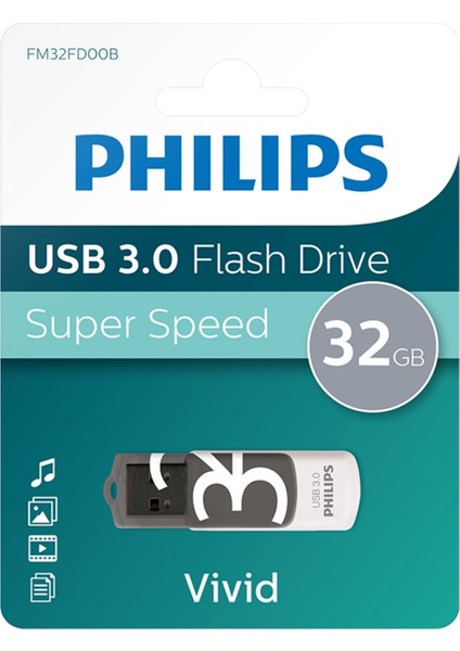 Vivid 3.0 32GB USB Flash Bellek