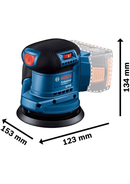 Gex 185-LI 1x4 Ah Procore Akülü Zımpara Makinesi Bez Çantalı fiyatları