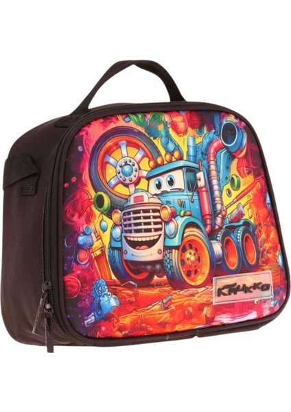 Kids Erkek Çocuk Isı Yalıtımlı Okul/piknik Beslenme Çantası (Sevimli Kamyon) L7274