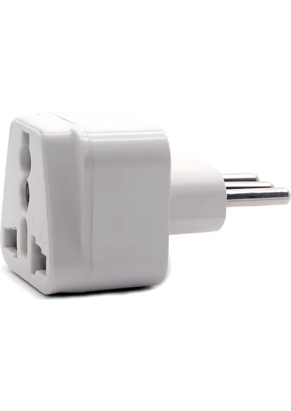 Italya Uyumlu 3 Pinli Priz Dönüştürücü 🔌 Seyahat Tipi Universal Adaptör