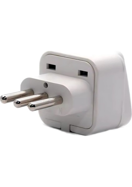 Italya Uyumlu 3 Pinli Priz Dönüştürücü 🔌 Seyahat Tipi Universal Adaptör