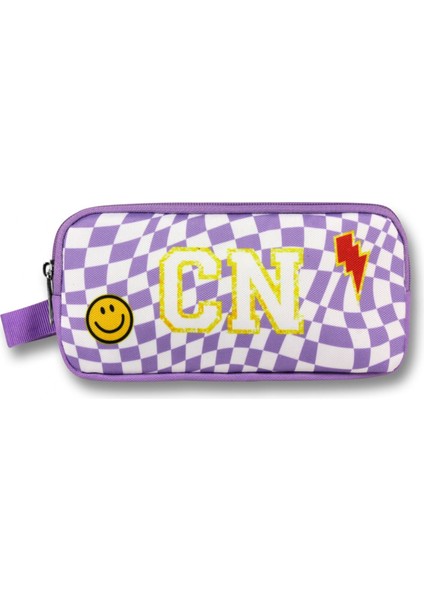 5083 (Smile Desenli - Lila Renkli) Kız Çocuk Kalem Çantası fiyatları