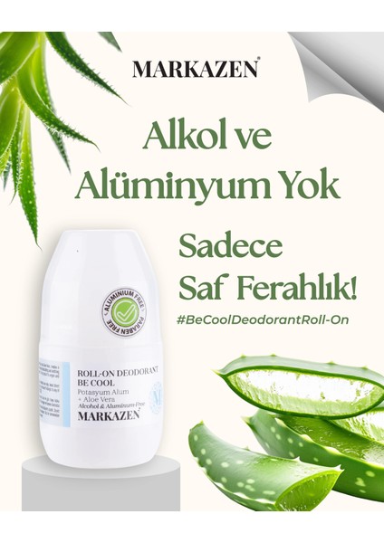 Roll-On 50 ml Alkolsüz ve Aluminyumsuz Be Cool indirimleri