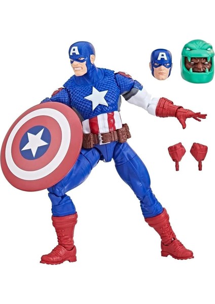 Legends Series: Ultimate Captain America Ultimates, Classic Comic Collectible 6 Inch Action Figure