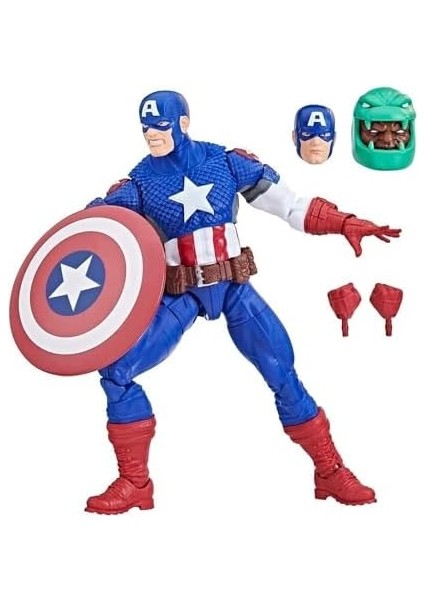Legends Series: Ultimate Captain America Ultimates, Classic Comic Collectible 6 Inch Action Figure