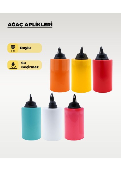 Neon Ağaç Feneri 6'lı Set