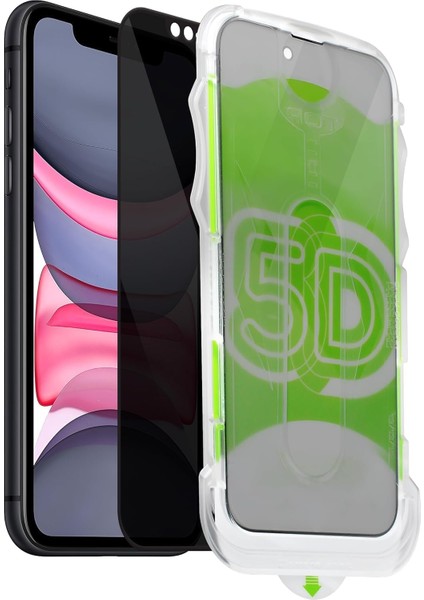 Giyim & Aksesuar iPhone 15 - iphone 16 (6.1) Hayalet Cam Ekran Koruyucu Kolay Kurulum Aparatlı Tam Uyumlu Glass Full Cover (Iphone 15 - iphone 16 (6.1)