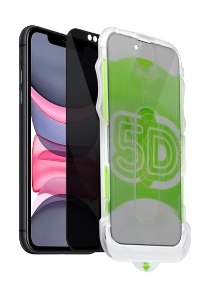 Giyim & Aksesuar iPhone 15 - iphone 16 (6.1) Hayalet Cam Ekran Koruyucu Kolay Kurulum Aparatlı Tam Uyumlu Glass Full Cover (Iphone 15 - iphone 16 (6.1) fiyatları