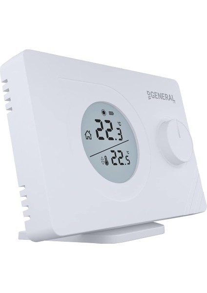 Mitra 220 Rf Kablosuz Dijital Oda Termostatı (Beyaz)