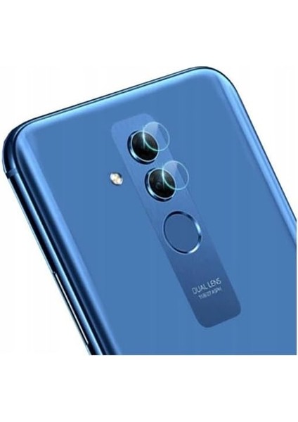 Mate 20 Lite Uyumlu Kamera Koruyucu Cam (Şeffaf)
