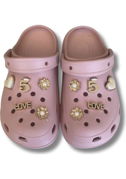 Crocs Model Terlik 36-40 Pudra