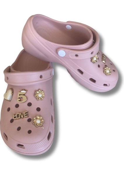 Crocs Model Terlik 36-40 Pudra