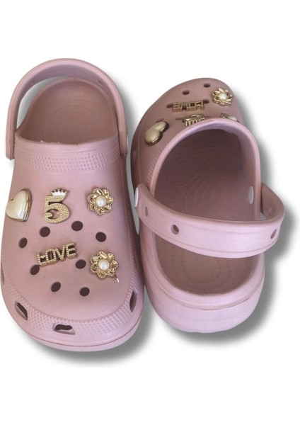 Crocs Model Terlik 36-40 Pudra