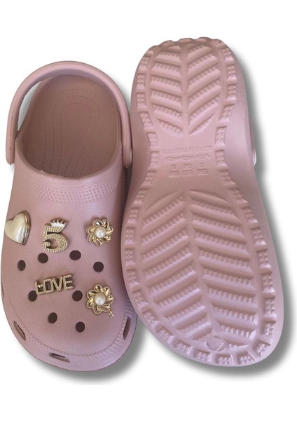 Crocs Model Terlik 36-40 Pudra
