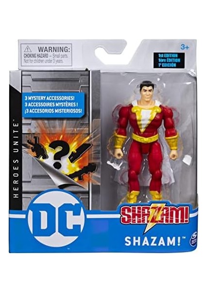 Comics 10 cm Superman 3 Gizem Aksesuarlı Aksiyon Figürü, Macera (Asorti)