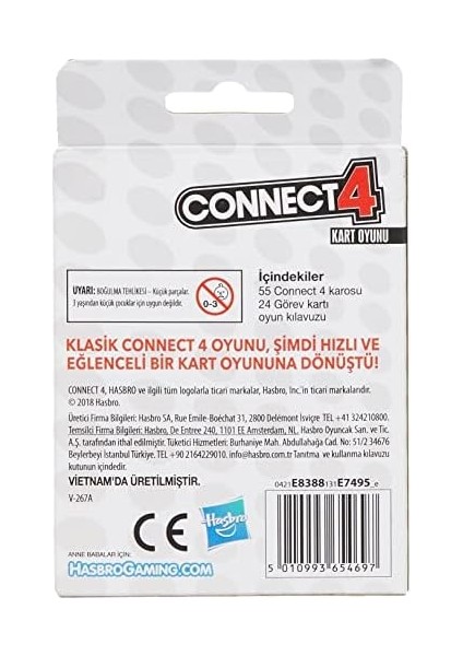Gaming Connect 4 Klasik Kart Oyunu