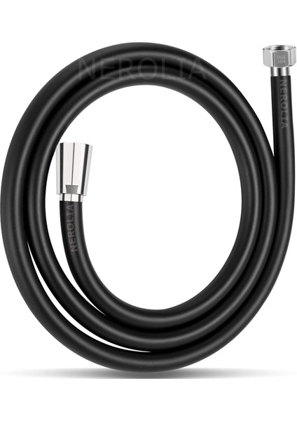 150CM Siyah Pvc Banyo Duş Hortumu/ultra Dayanıklı Banyo Spirali